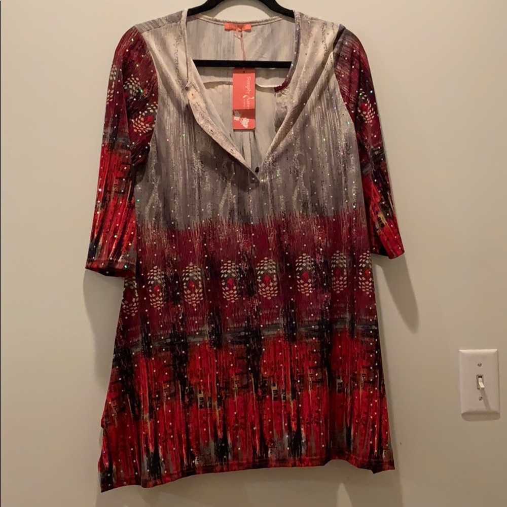 Simply Aster Tunic Top